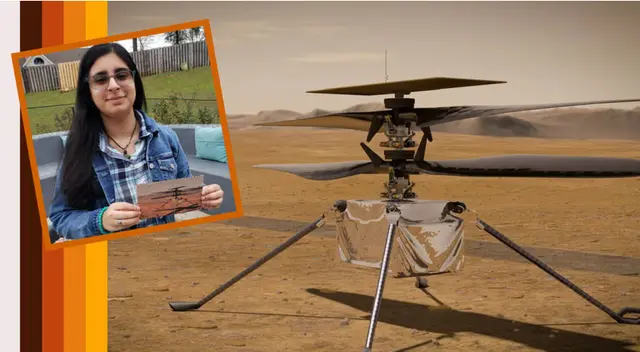 La joven participó junto a otras 280.000 personas de distintos estados y territorios de Estados Unidos. La joven participó junto a otras 280.000 personas de distintos estados y territorios de Estados Unidos.