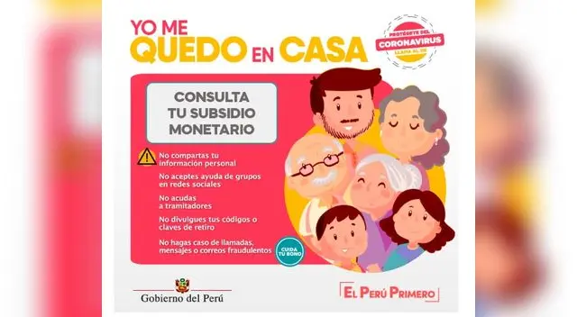 Conoce AQUÍ si eres beneficiado del segundo bono Yo me quedo en casa Conoce AQUÍ si eres beneficiado del segundo bono Yo me quedo en casa