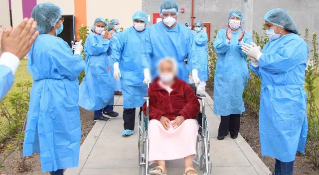 Octogenaria venció al coronavirus en Ayacucho. Octogenaria venció al coronavirus en Ayacucho.