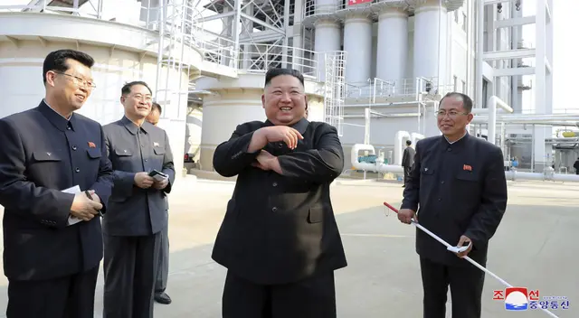 Kim Jong-un, presidente de Corea del Norte.