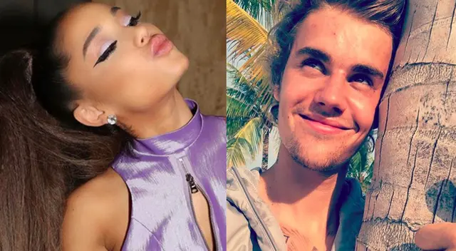 Ariana grande y Justin Bieber