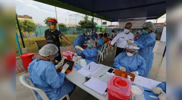 500 pruebas rápidas de descarte se usará en el mercado N° 3 de Surquillo.