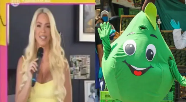 Sheyla Rojas dejó en shock a los televidentes tras imitar a la palta emocionada.