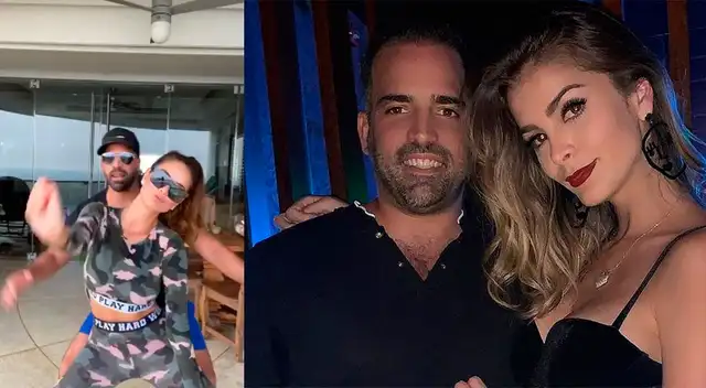 Laura Spoya sorprende bailando 'perreo' con su esposo. Laura Spoya sorprende bailando 'perreo' con su esposo.