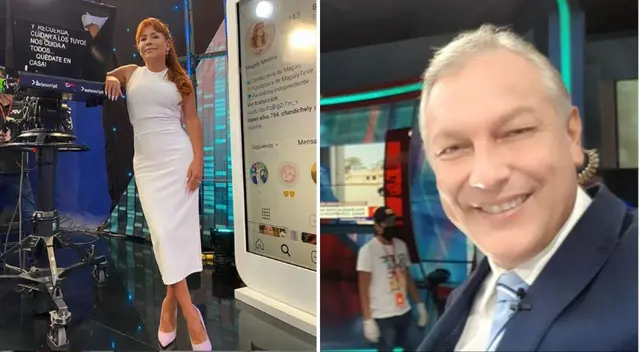 Magaly Medina en Twitter envía un mensaje por el regreso de Gunter Rave a la conducción del noticiero matutino.