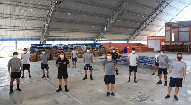 200 camas contará desde la próxima semana este centro prehospitalario.