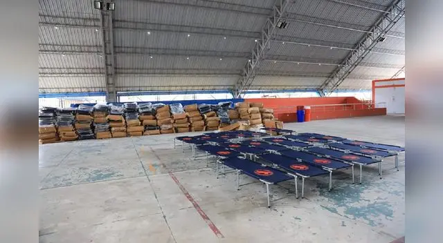 200 camas contará desde la próxima semana este centro prehospitalario.