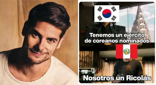 Como se recuerda, el actor nacional Andrés Wiese, fue nominado a la competencia de TC Handler junto a figuras del K-Pop y actores de Marvel.