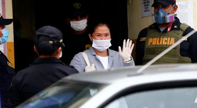 Poder Judicial declaró fundado el recurso de apelación de la lideresa de Fuerza Popular, y ahora afrontará investigación bajo comparecencia con restricciones. Poder Judicial declaró fundado el recurso de apelación de la lideresa de Fuerza Popular, y ahora afrontará investigación bajo comparecencia con restricciones.