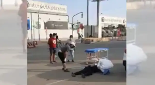 Policía con posible caso de COVID-19.