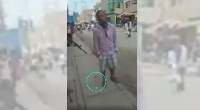 Sujeto en Mala no quiso ponerse la mascarilla.