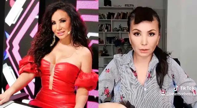 Janet Barboza dice que su corte de cerquillo fue un “efecto” de TikTok.