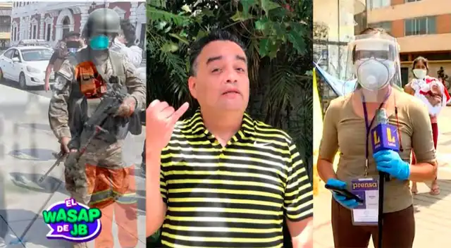 Jorge Benavides comparte emotivo video para los héroes de la cuarentena.