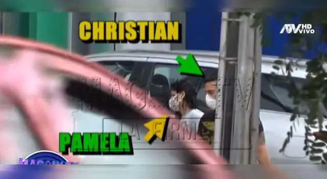 Christian Domínguez y Pamela Franco salen a la calle juntos.