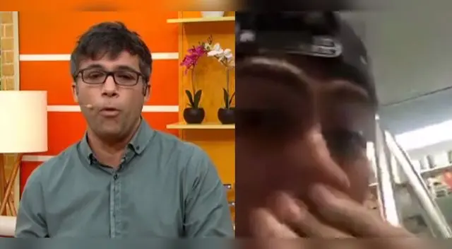 Renzo Schuller furioso con joven que limpió su nariz en pasamanos del Metro de Lima. Renzo Schuller furioso con joven que limpió su nariz en pasamanos del Metro de Lima.