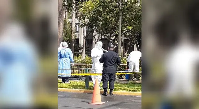 Hasta la zona llegó personal del Ministerio de Salud que se encargó del levantamiento del cadáver.