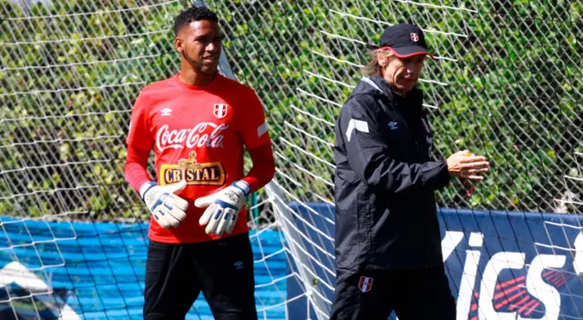 Gallese sigue el camino que señala el técnico Ricardo Gareca.