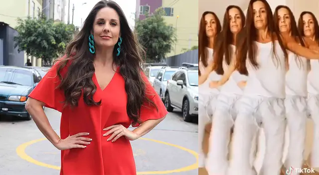 Rebeca Escribens sorprende con reto de TikTok.