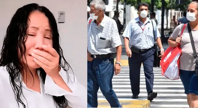 Janet Barboza preocupada por el fin de la cuarentena. Janet Barboza preocupada por el fin de la cuarentena.