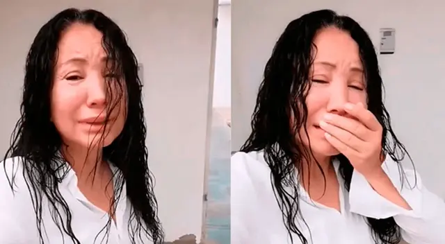 Janet Barboza preocupada por el fin de la cuarentena. Janet Barboza preocupada por el fin de la cuarentena.