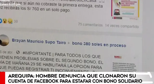 El hombre pidió a las autoridades  que capturen a los delincuentes.