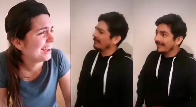 Se divierten haciendo video de Tiktok en cuarentena.