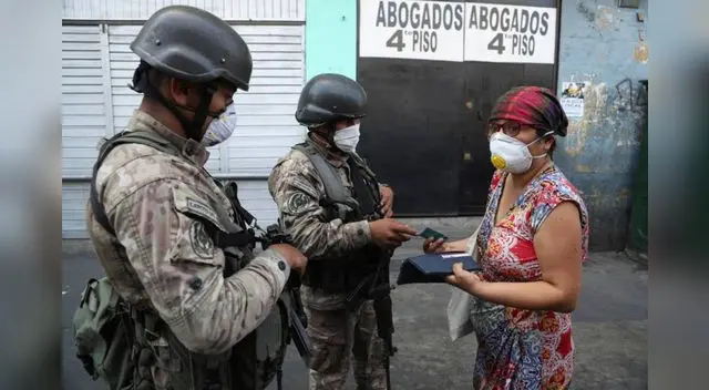 Militares infectados de coronavirus