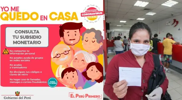 Bono 380: Pasos para cobrar el segundo bono Yo me quedo en casa