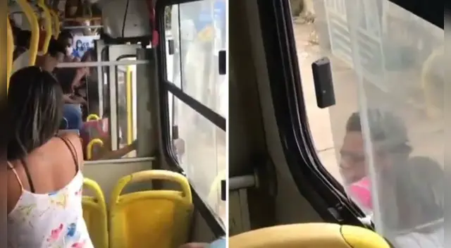 El polémico video viral fue difundido en Twitter. El polémico video viral fue difundido en Twitter.