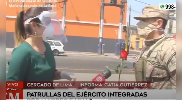 El noble acto conmovió a los espectadores del programa América Noticias. El noble acto conmovió a los espectadores del programa América Noticias.