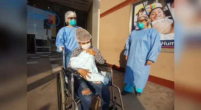 Bebé de dos meses le ganó al coronavirus