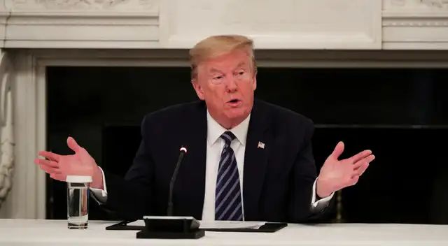 Donald Trump, presidente de los Estados Unidos. Donald Trump, presidente de los Estados Unidos.