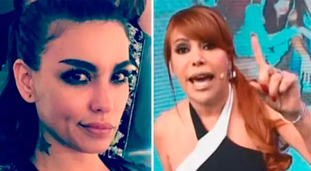 Angie Jibaja vuelve amenazar a Magaly Medina. Angie Jibaja vuelve amenazar a Magaly Medina.