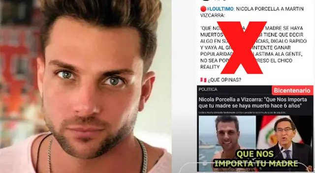 Nicola Porcella demandará a medios por falsa noticia. Nicola Porcella demandará a medios por falsa noticia.