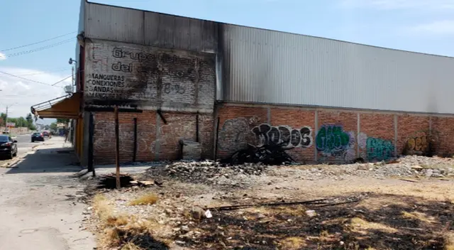 El lugar de los hechos en Santa Rita, León, México. El lugar de los hechos en Santa Rita, León, México.
