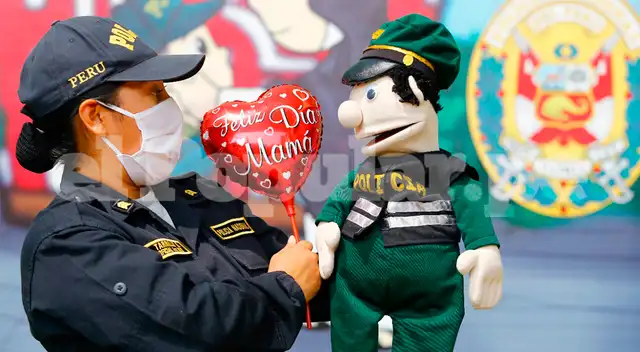 Mamá policía. Sub Oficial PNP Limberly Tarrillo Ordoñez. | Foto: Felix Contreras Mamá policía. Sub Oficial PNP Limberly Tarrillo Ordoñez. | Foto: Felix Contreras