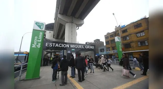 Este domingo 10 de mayo el Metro de Lima operará en dos horarios.