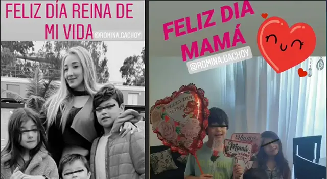Romina Gachoy fue sorprendida por el Día de la Madre por los hijos de Angie Jibaja | FOTO Romina Gachoy fue sorprendida por el Día de la Madre por los hijos de Angie Jibaja | FOTO