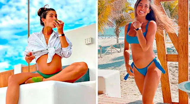 Korina Rivadeneira celebra su primer día de la madre.