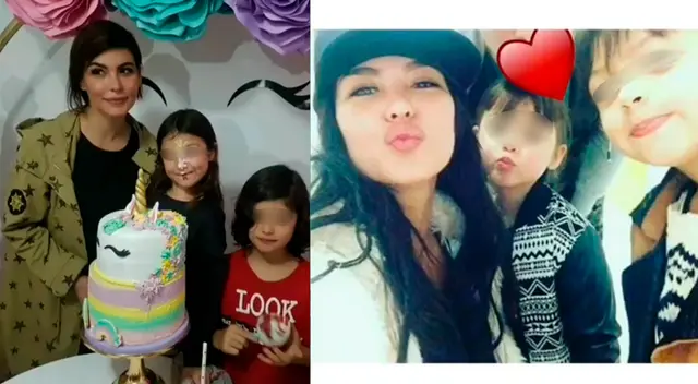 Angie Jibaja pasó sin sus hijos el Día de la Madre.