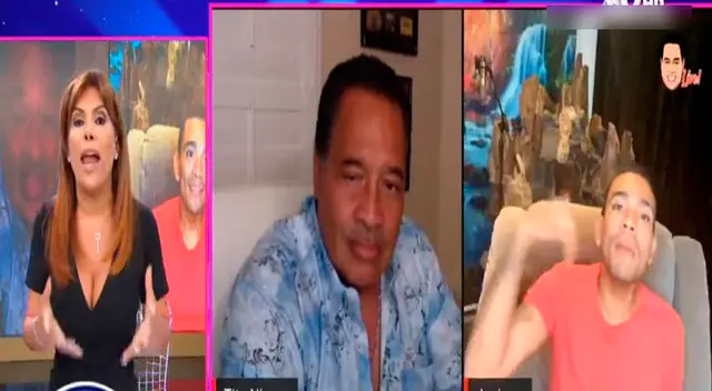 Magaly Medina cuestionó al salsero por la vida que lleva.