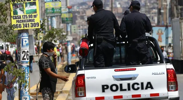 Agresión familiar y policías en Piura.