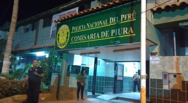 Agresión familiar y policías en Piura.