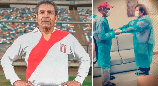 Héctor Chumpitaz y su esposa fueron dados de alta este martes.