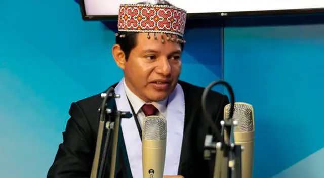 Alcalde de la comunidad shipiba de Masisea en Ucayali