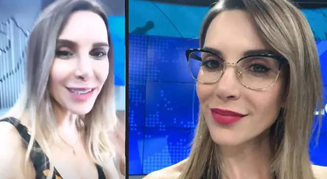 Juliana Oxenford se divierte de los mix con su risa.