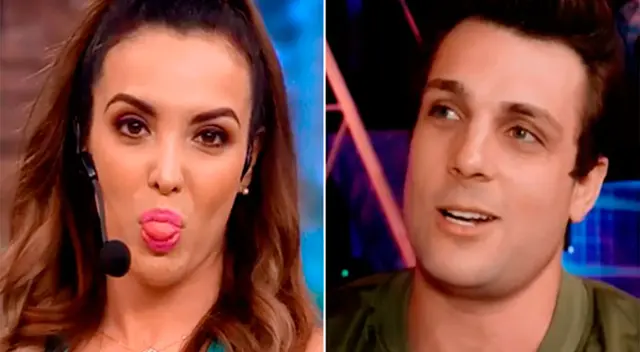 Rosángela Espinoza se divierte con recuerdo junto a Nicola Porcella. Rosángela Espinoza se divierte con recuerdo junto a Nicola Porcella.