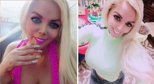 La rubia se presentó en el set de Magaly Medina y mostró su nueva figura. La rubia se presentó en el set de Magaly Medina y mostró su nueva figura.