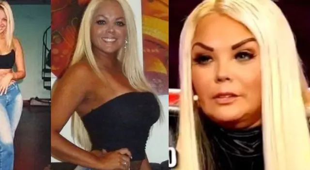 La rubia se presentó en el set de Magaly Medina y mostró su nueva figura. La rubia se presentó en el set de Magaly Medina y mostró su nueva figura.