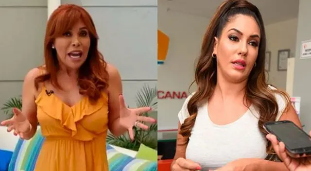 Magaly Medina muestra conversación con Jackson Mora.